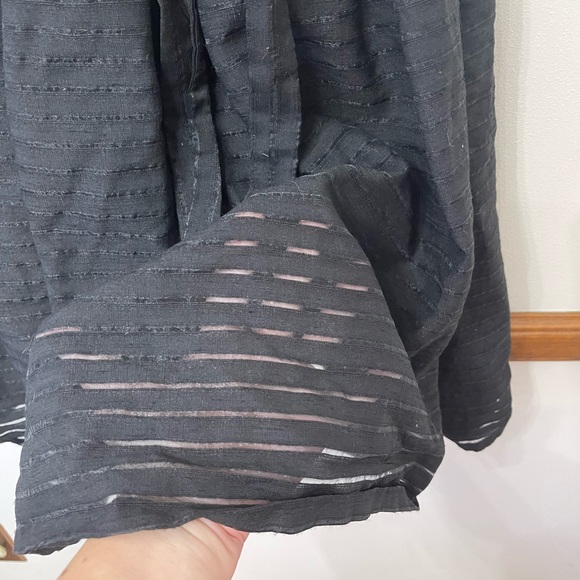 Tommy Hilfiger Black Illusion Strip Fit and Flare Dress - Picture 7 of 10